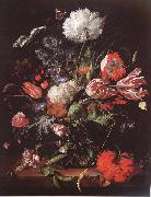 Jan Davidz de Heem Blomsterstycke oil on canvas